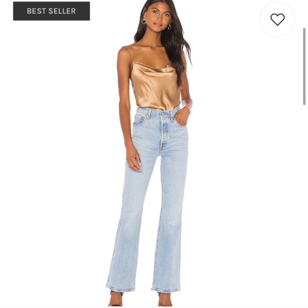 Levi’s Premium Ribcage High-waist Flare Jeans - Picture 2 of 7